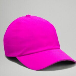 NWT lululemon fast n free HAT PINK PURPLE HIGHLIGHT BRAND NEW SOLD OUT ONE SIZE